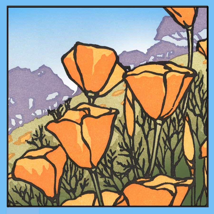 Poppies in Bloom YY417