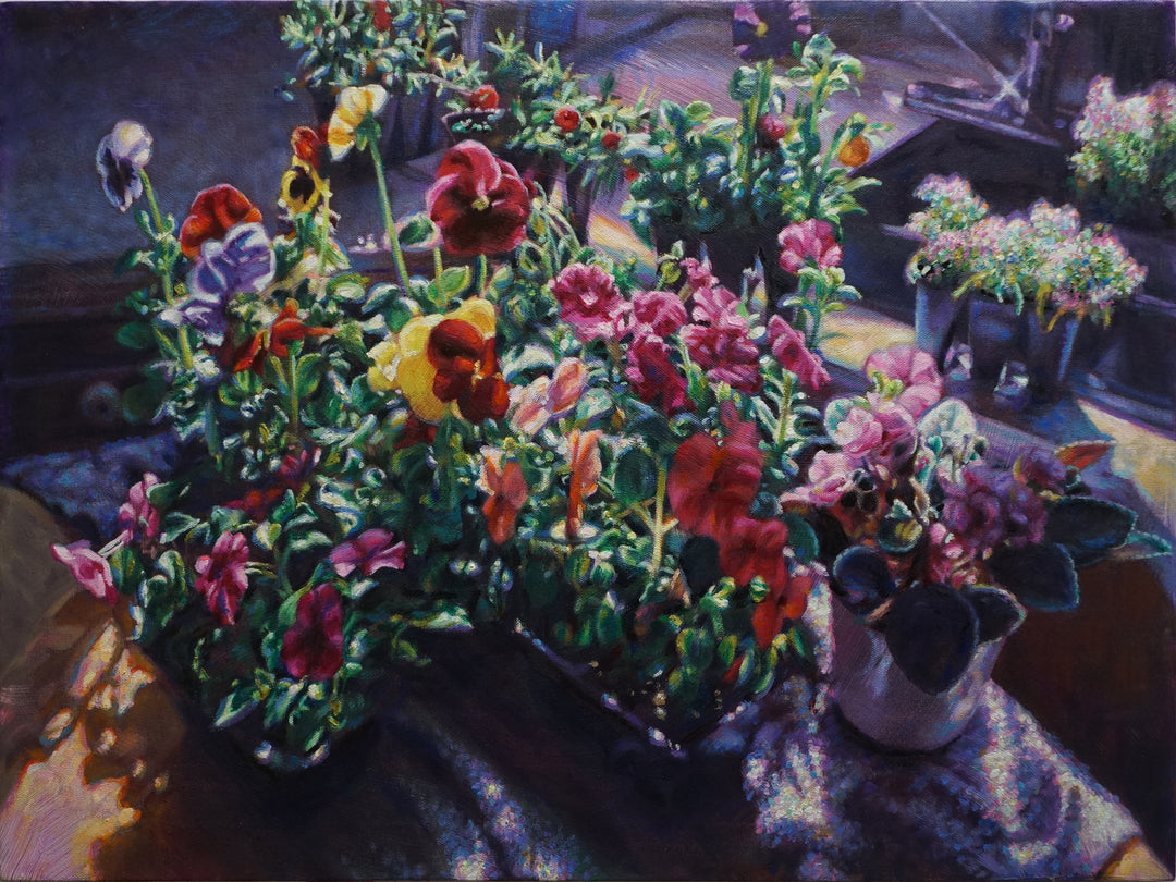 Playful Pansies