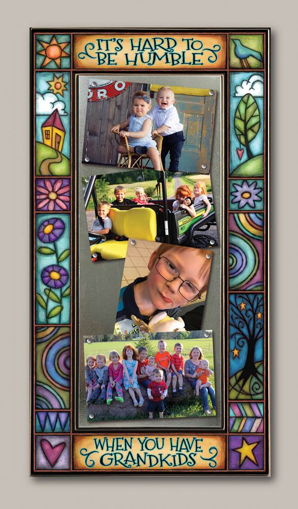 Large Magnetic Frame Grandkids