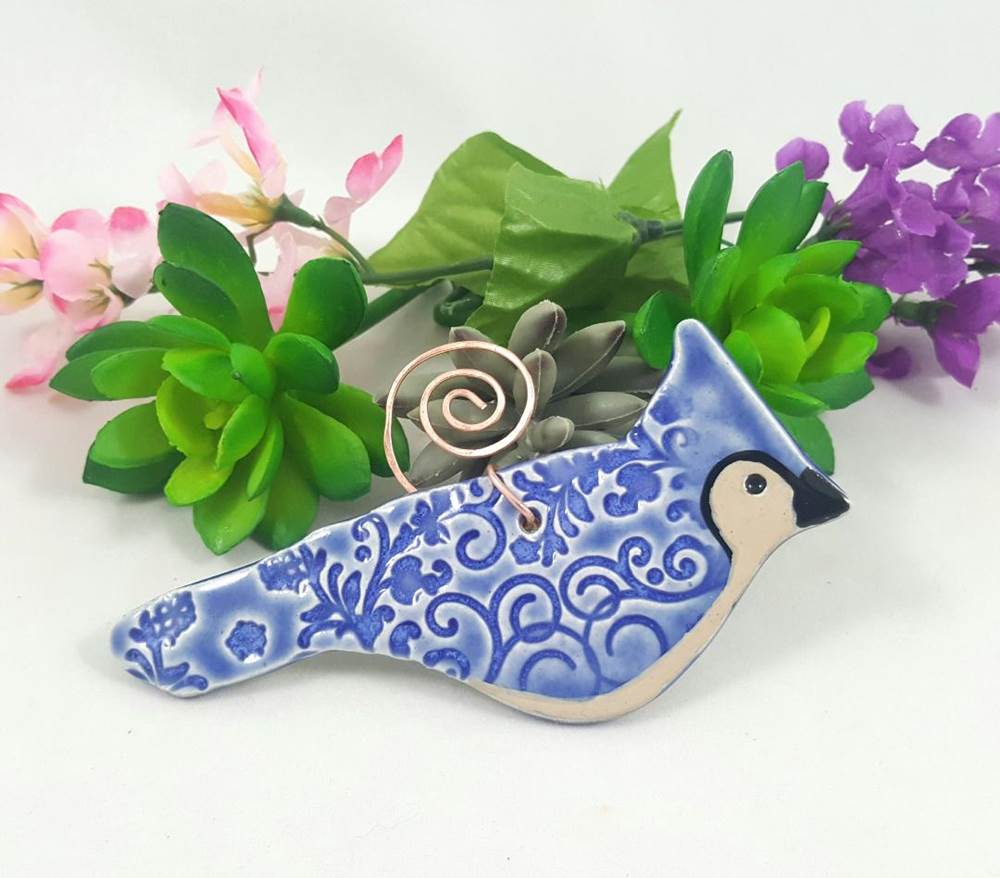 Blue Jay Ornament