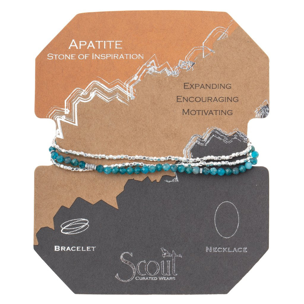 Delicate Stone Wrap Apatite