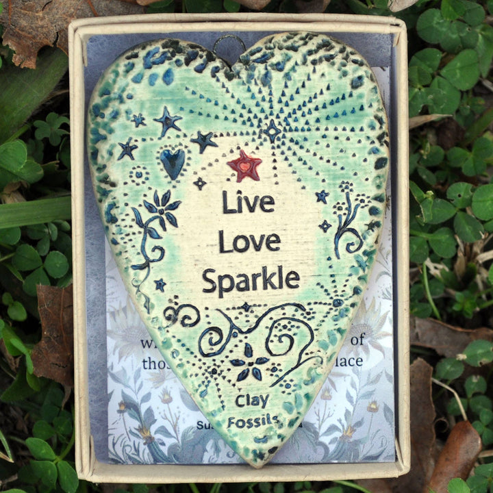Heart  Live Love Sparkle