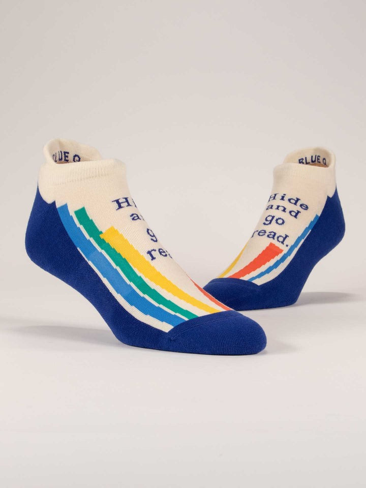 Sneaker Socks Hide and Read