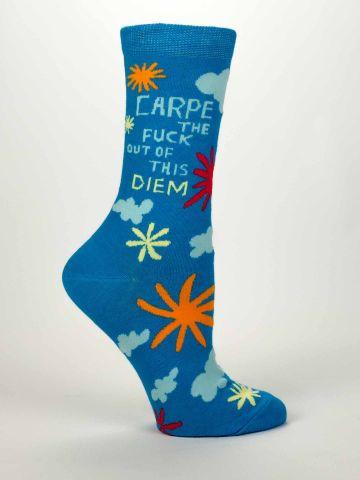 Carpe Diem Crew Socks