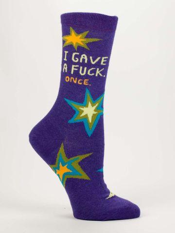 I Gave A F*ck... Once Crew Socks