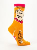 Love You Weirdo Crew Socks