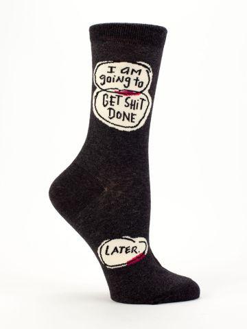 Get Shit Done Crew Socks