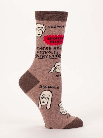 Assholes Everywhere Crew Socks