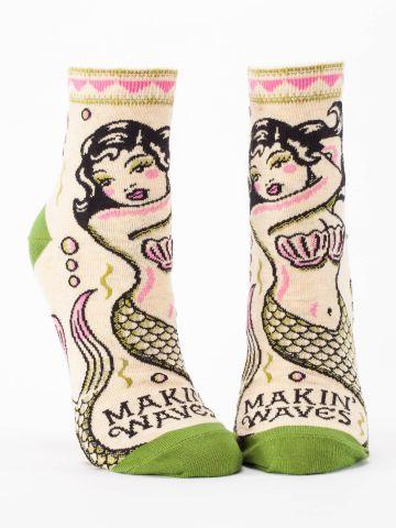 Makin' Waves Ankle Socks