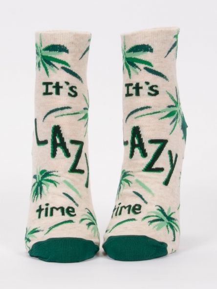 It's A Lazy Time Ankle Socks