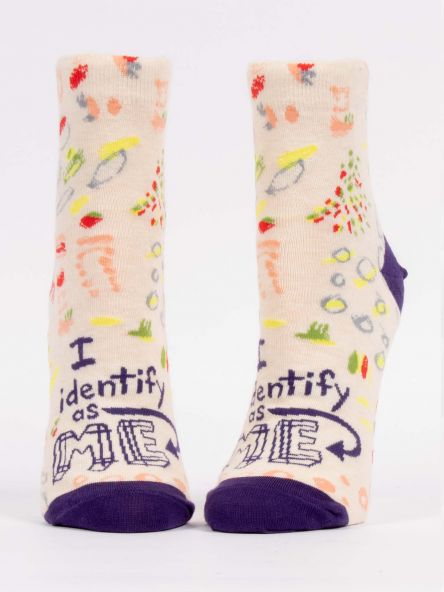 I Identify As Me Ankle Socks