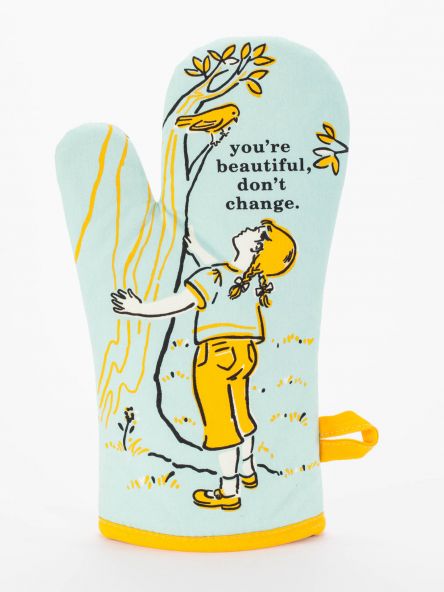 You're Beautiful Oven Mitt