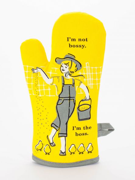 I'm Not Bossy Oven Mitt