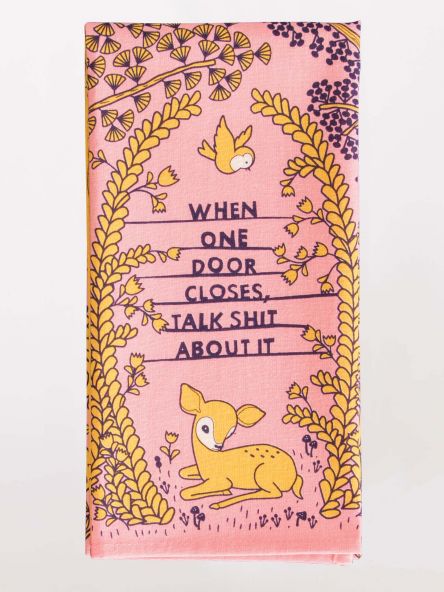 When One Door Closes Dish Towel