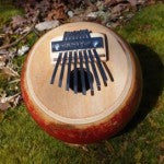 Cannon Ball Gourd Thumbiano Stained