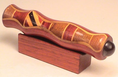 5.5" Laminated Tscope Padauk Marq