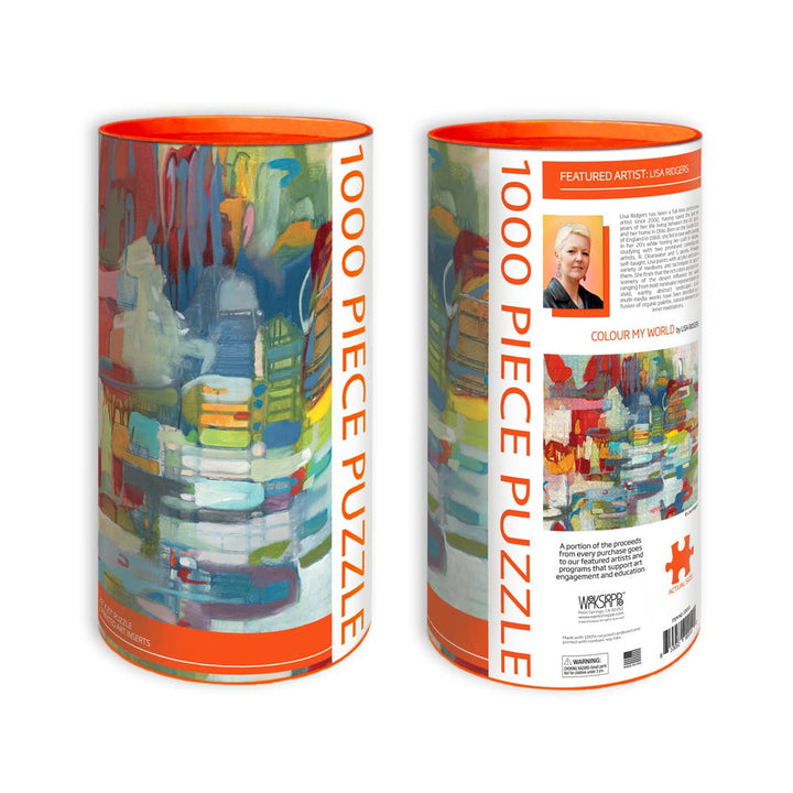 Puzzle Colour My World Abstract