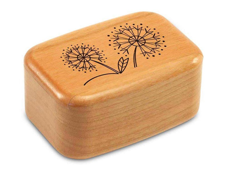 3" Tall Wide Box Cherry Dandelion