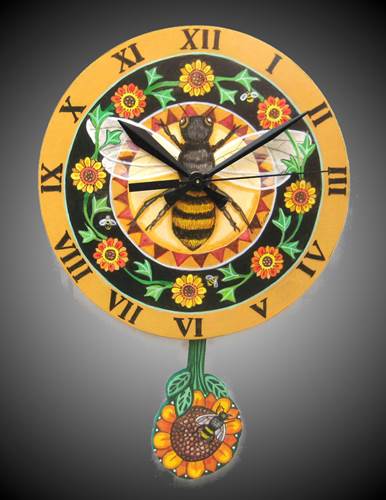 Honey Bee Clock