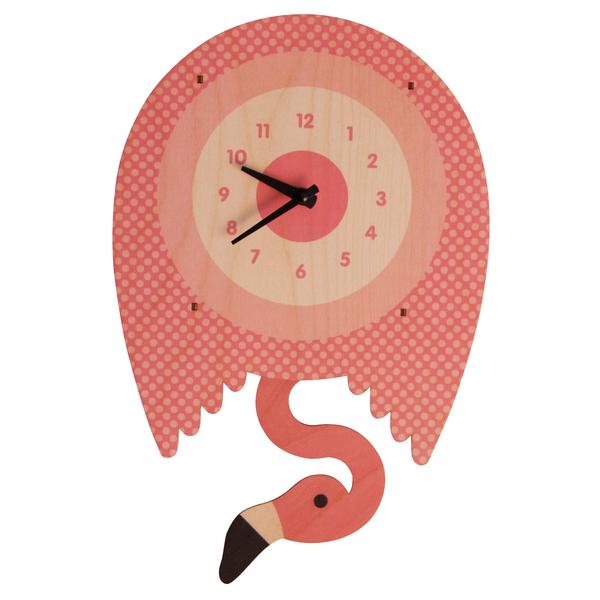 Flamingo Pendulum Clock