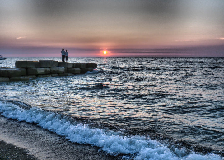 Avonia Beach Sunset
