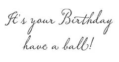 Birthday Card - Have a Ball
