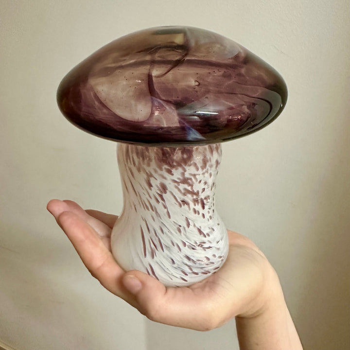 Purple Glass Mushroom