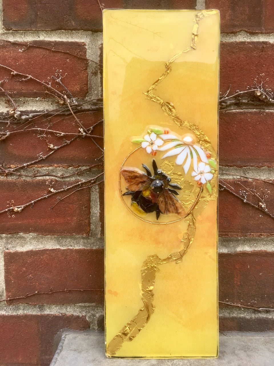 Bejeweled Bee Totem