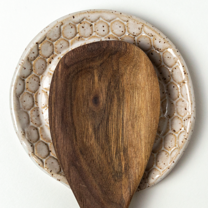 Ceramic Spoon Rest Honey Bee