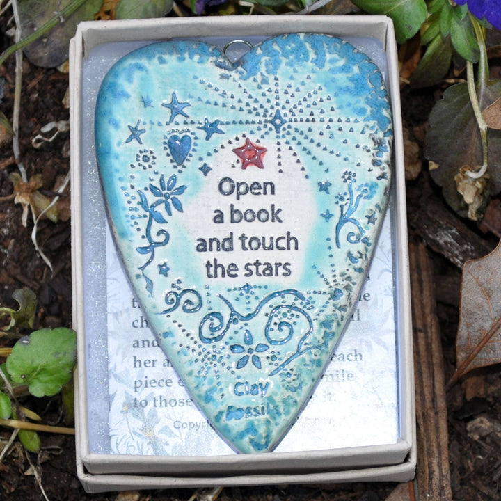 Heart Open a Book and Touch the Stars