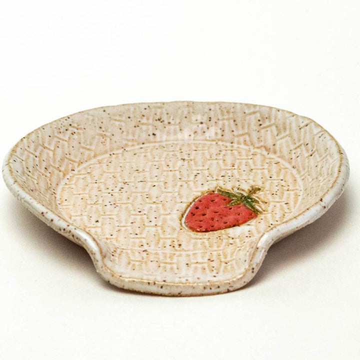 Ceramic Spoon Strawberry