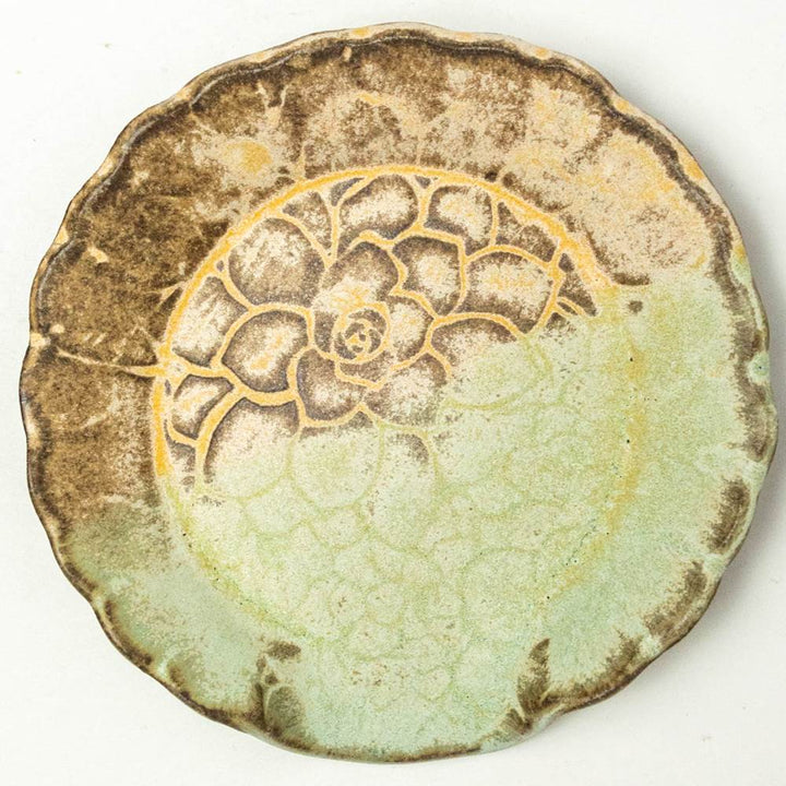 Ceramic Spoon Succulent Green