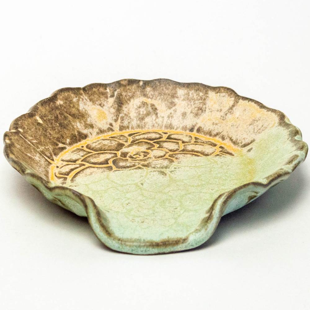 Ceramic Spoon Succulent Green