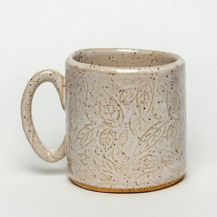 10 oz. Mug Sunflower White