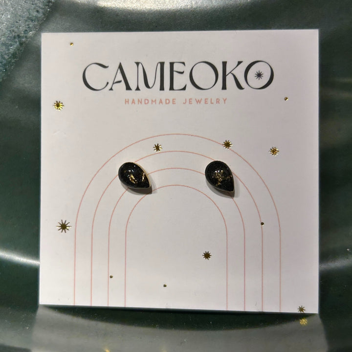 Tiny Teardrop Post Earrings