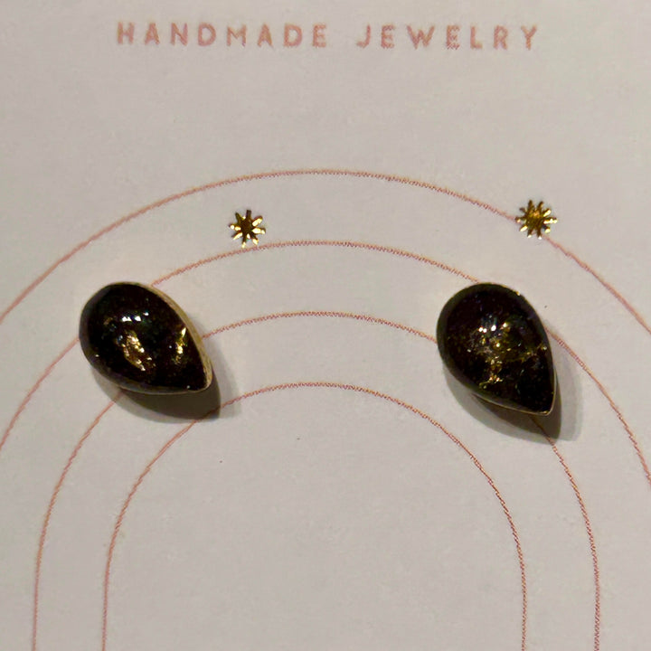 Tiny Teardrop Post Earrings